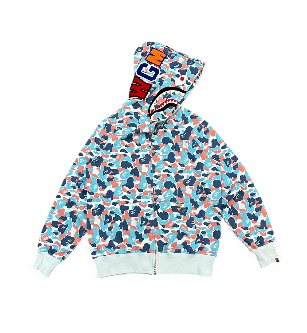 BAPE Store Hangzhou Separate Shark Full Zip Hoodie