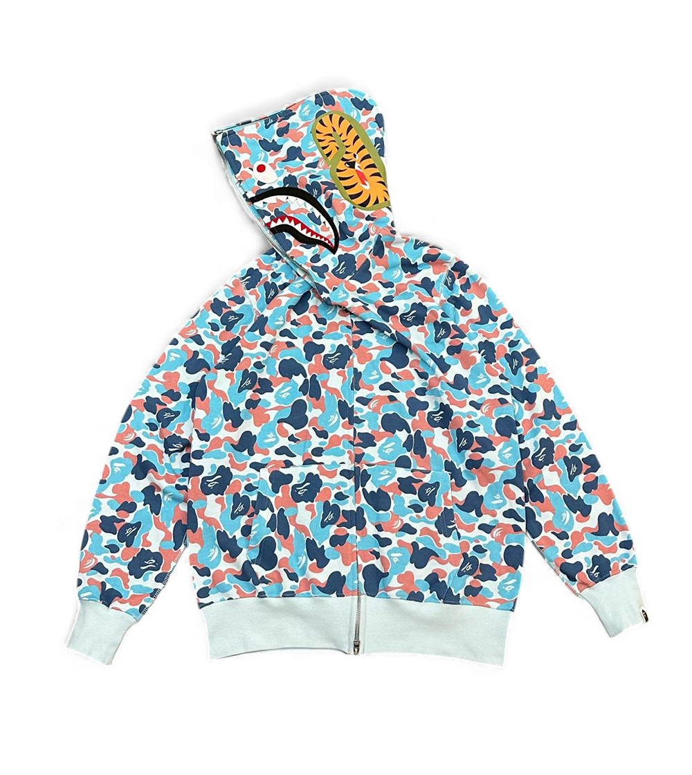BAPE Store Hangzhou Separate Shark Full Zip Hoodie