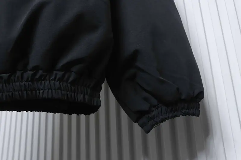 BLCG Double Ring Letter Embroidered Logo Cotton Jacket