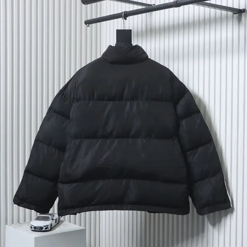 TbKicks BLCG × AD Three-Stripe Cocoon-Shaped Cotton Jacket