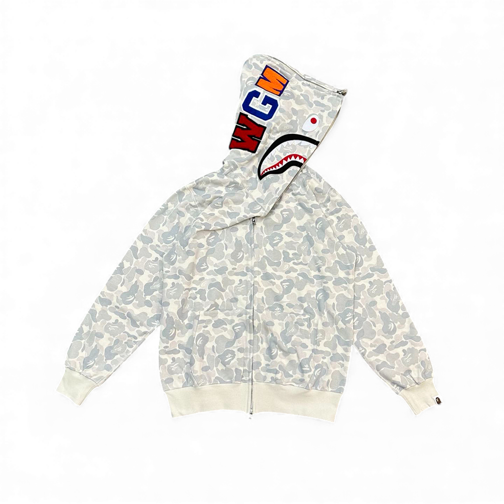 TbKicks Bape Harajuku White Hoodie