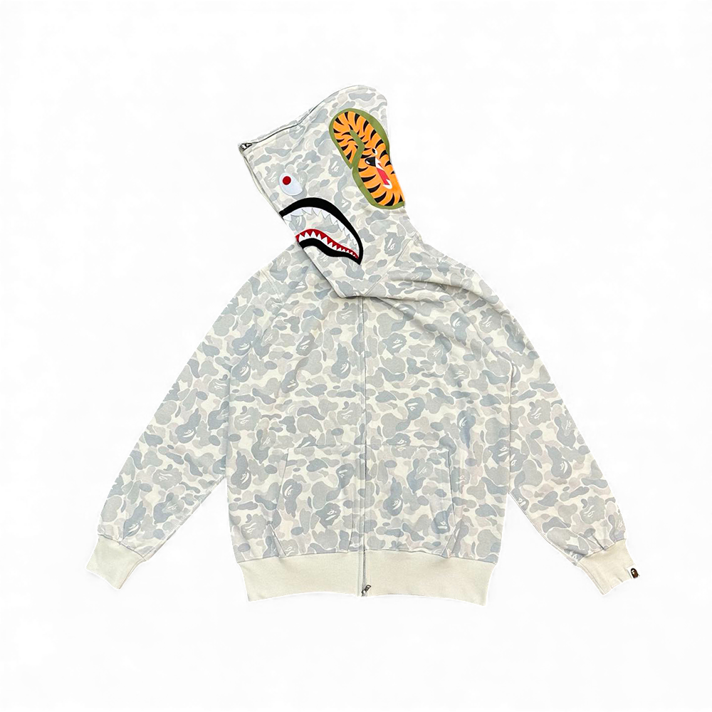 TbKicks Bape Harajuku White Hoodie