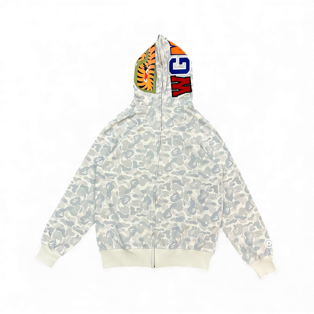 Bape Harajuku White Hoodie