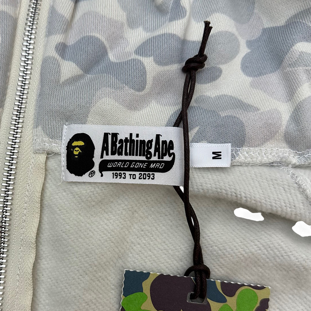Bape Harajuku White Hoodie