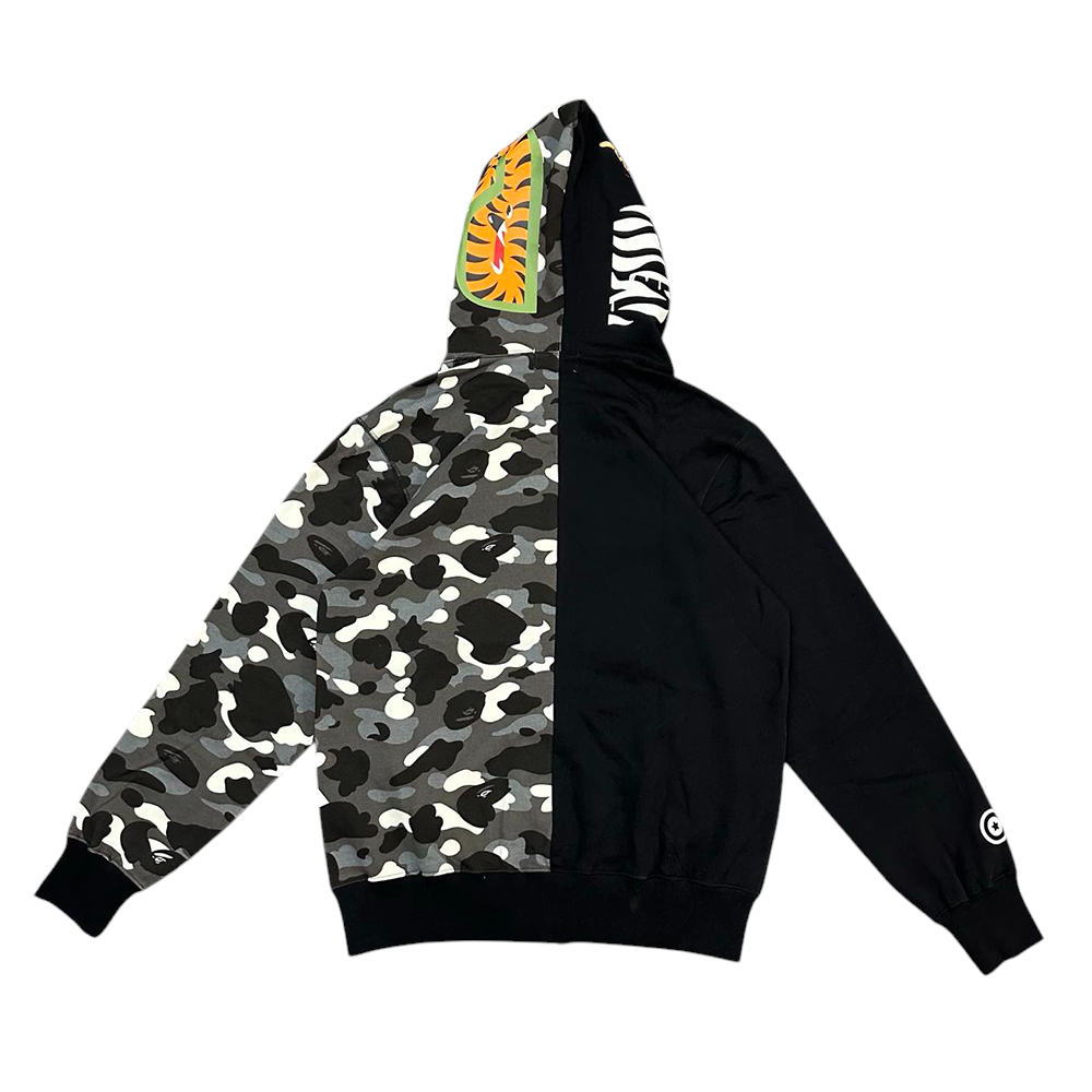 Bape Tiger Shark zip-up Hoodie