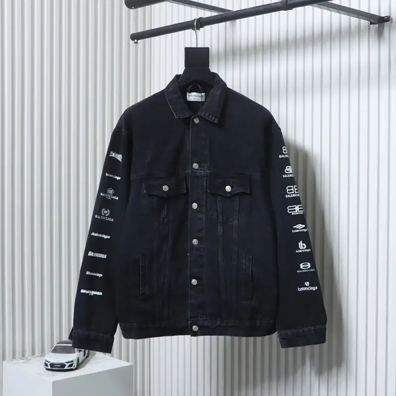 TbKicks Blcg Back All-over Logo Denim Jacket