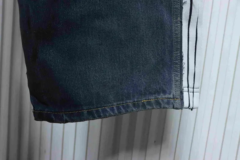 TbKicks Blcg CUT-UP Circular Embroidery Patchwork Jeans