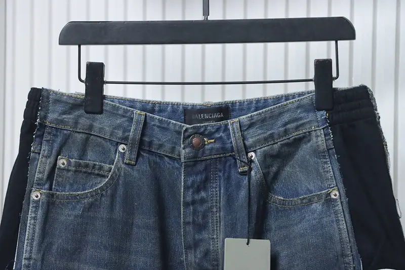 TbKicks Blcg CUT-UP Circular Embroidery Patchwork Jeans