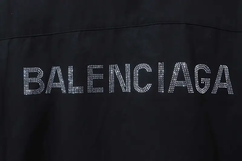 TbKicks Blcg Classic Back Rhinestone Letter Logo Shirt