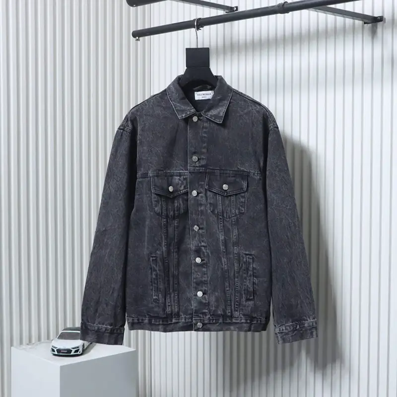 TbKicks Blcg Logo Rhinestone Denim Jacket