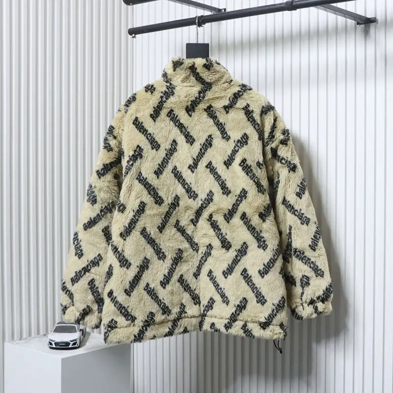 TbKicks Blcg Logo Teddy Bear Short Rabbit Fur Coat