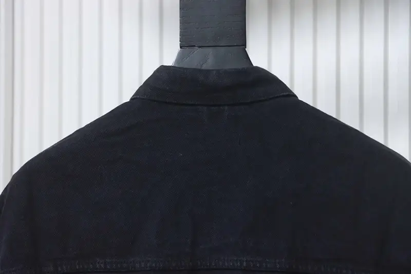 TbKicks Blcg Sanskrit Eiffel Tower Logo Denim Jacket