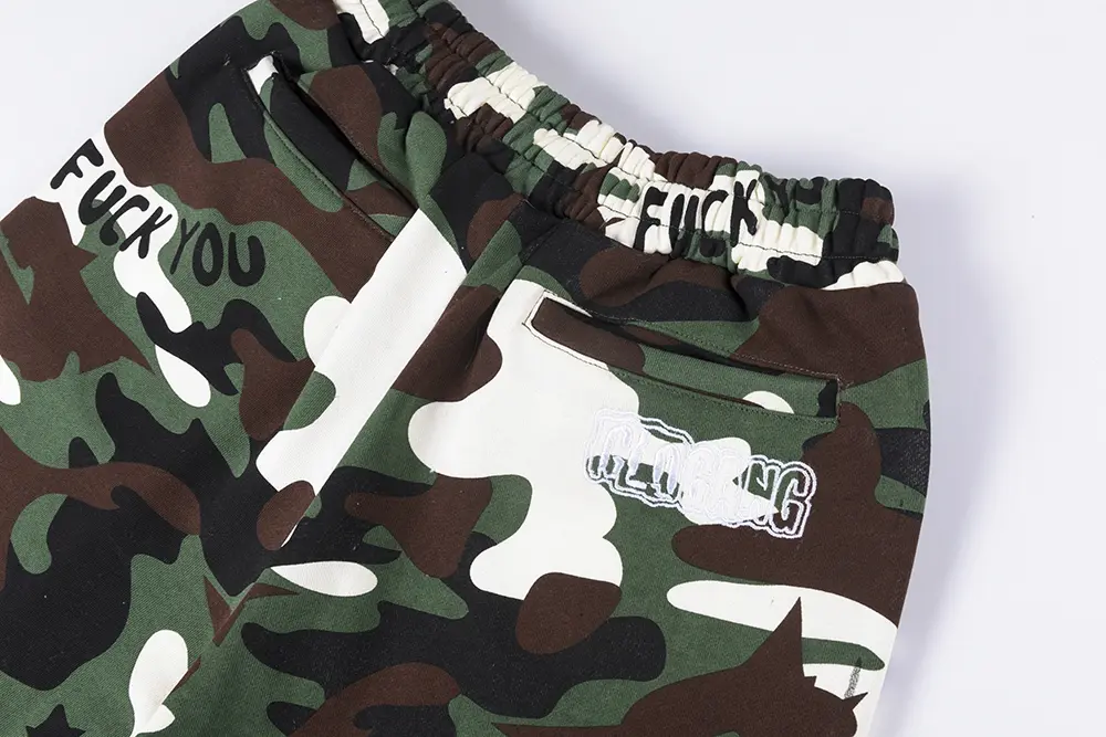 TbKicks Glo Gang F*ck You Shorts (Camo)