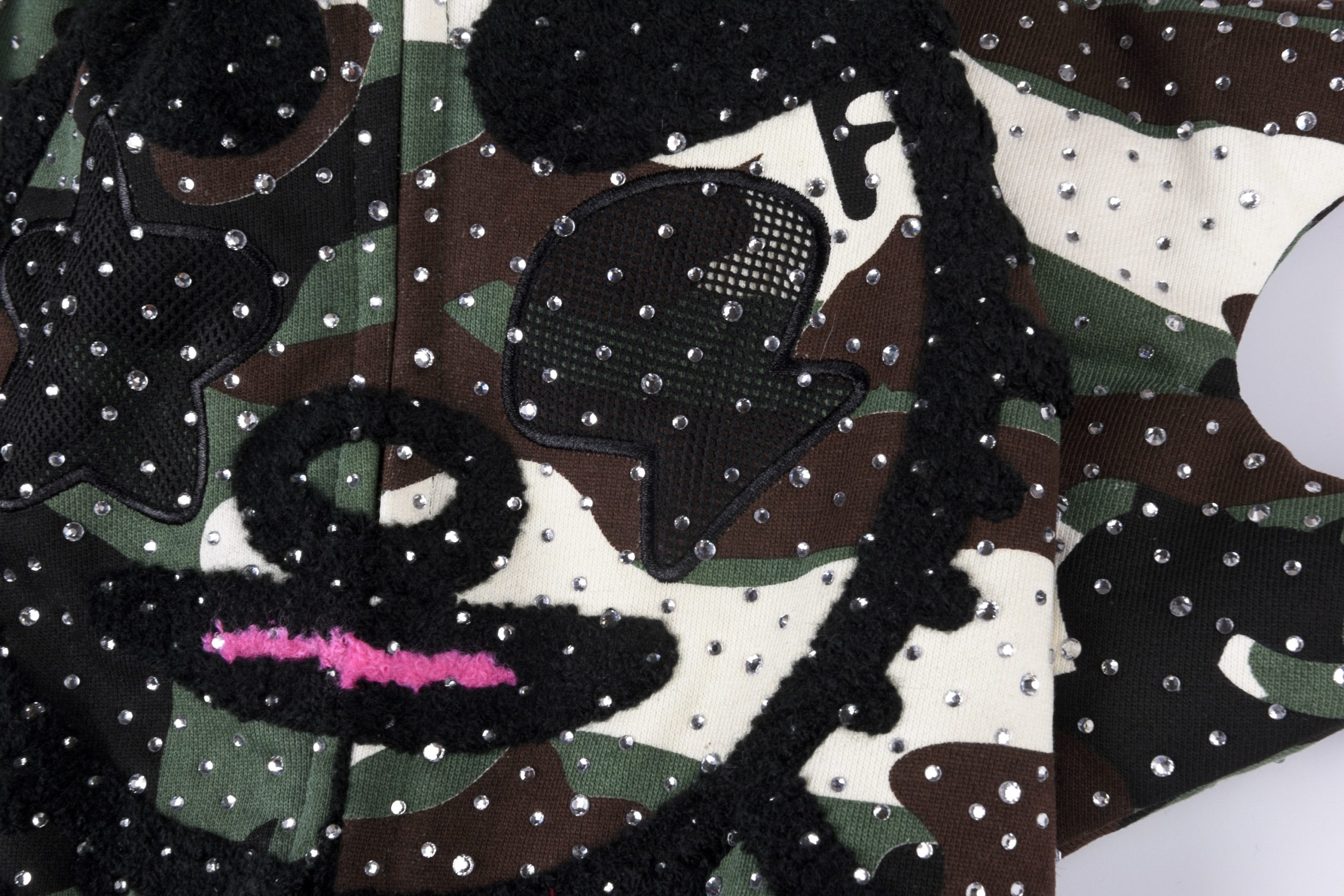 TbKicks Glory Thorn Full Zip Green Camo Hoodie