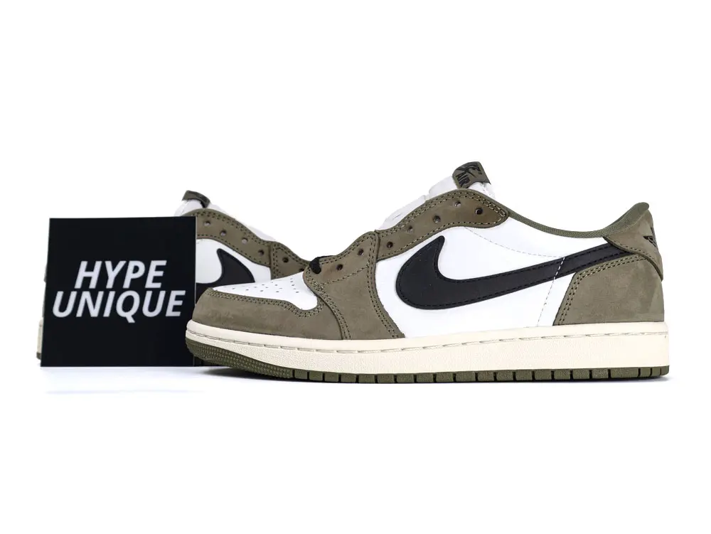 TbKicks Jordan 1 Low OG “Medium Olive”