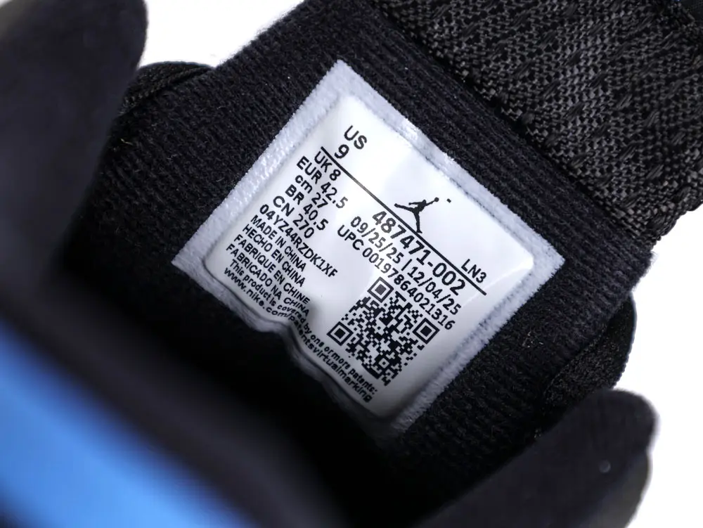 TbKicks Jordan 14 Retro Black University Blue