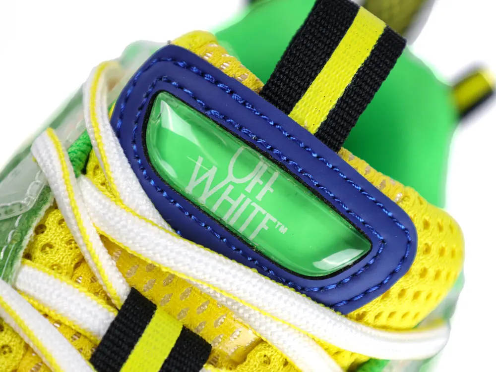 TbKicks OFF-WHITE Be Right Back Formula 1 Yellow Blue