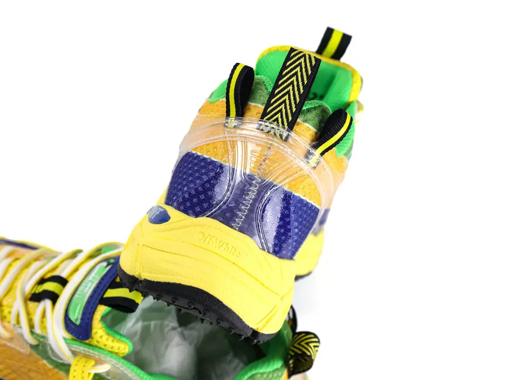 TbKicks OFF-WHITE Be Right Back Formula 1 Yellow Blue