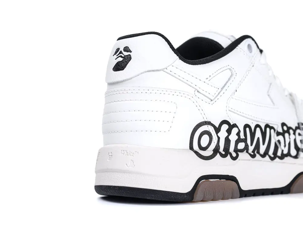 TbKicks Off-White Out of Office Low ‘Logo Print – White Black’