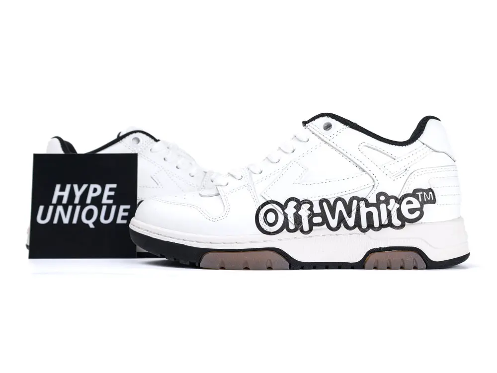 TbKicks Off-White Out of Office Low ‘Logo Print – White Black’