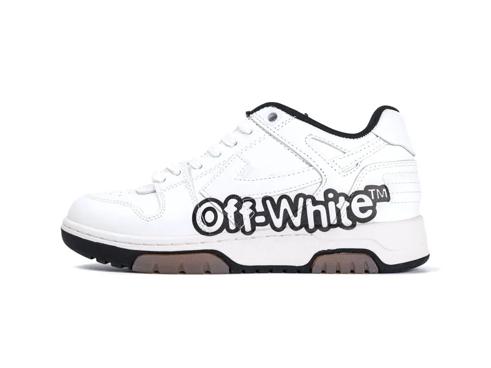 TbKicks Off-White Out of Office Low ‘Logo Print – White Black’