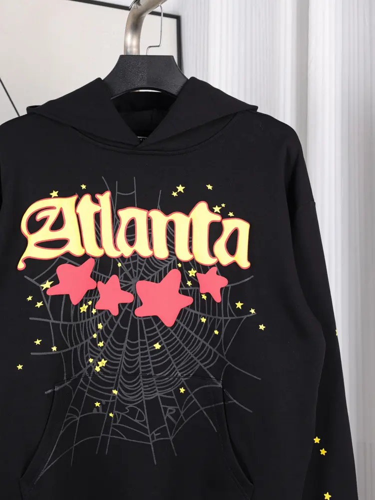 TbKicks Sp5der Atlanta Hoodie Black