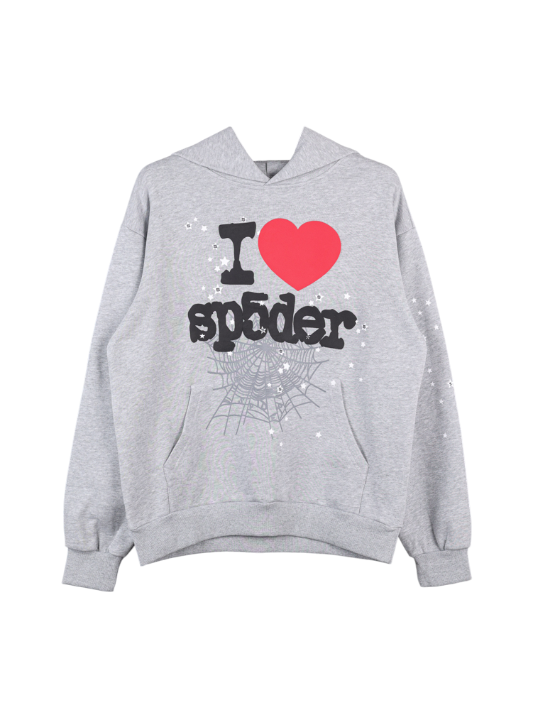 TbKicks Sp5der I Love Hoodie Heart