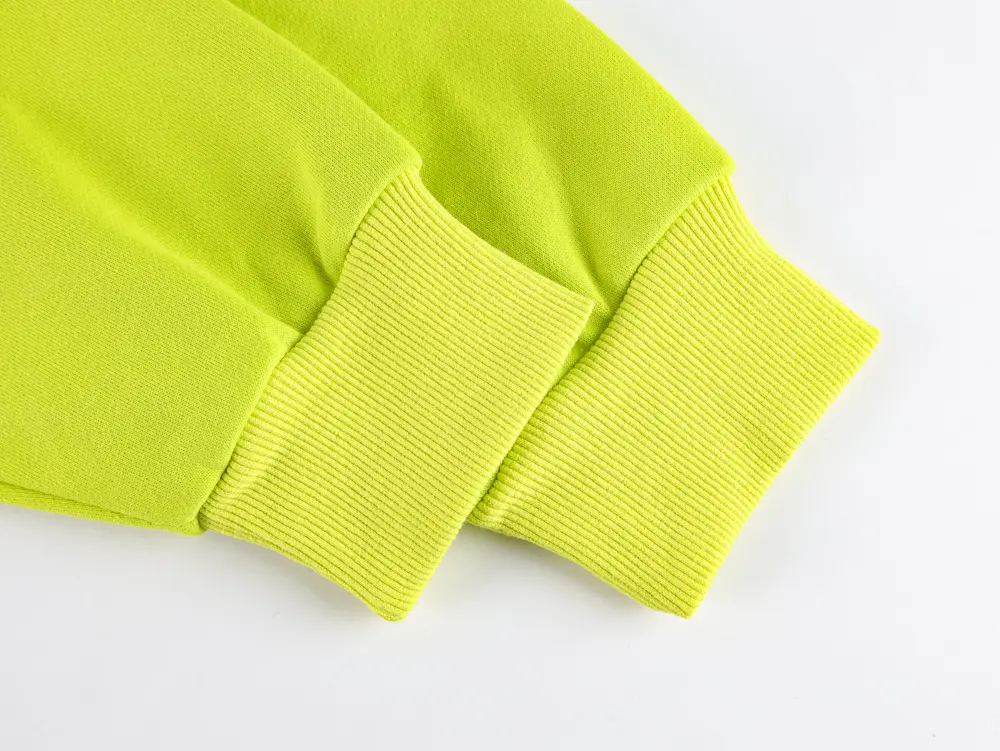 TbKicks Sp5der Og Web V2 Gradient Hoodie ‘Acid Green’