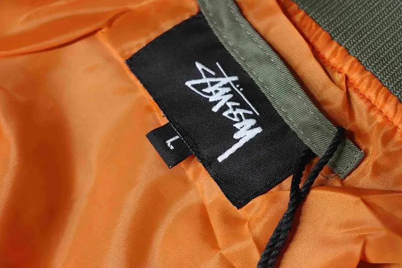 Stussy & Cdg Embroidered Logo Jacket