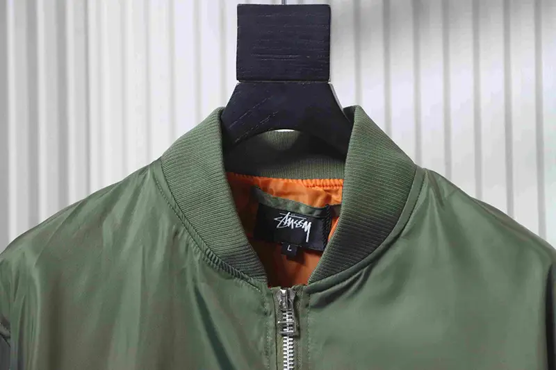 Stussy & Cdg Embroidered Logo Jacket