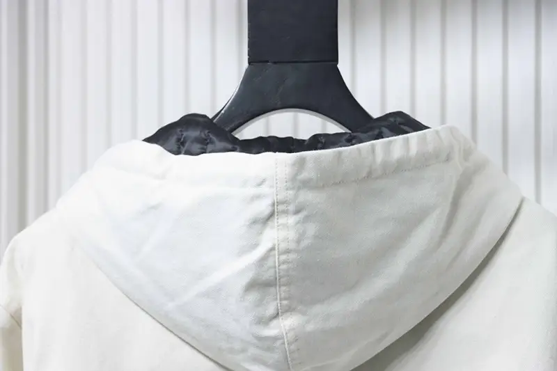 TbKicks Stussy Distressed Letter Embroidered Logo Cotton Jacket