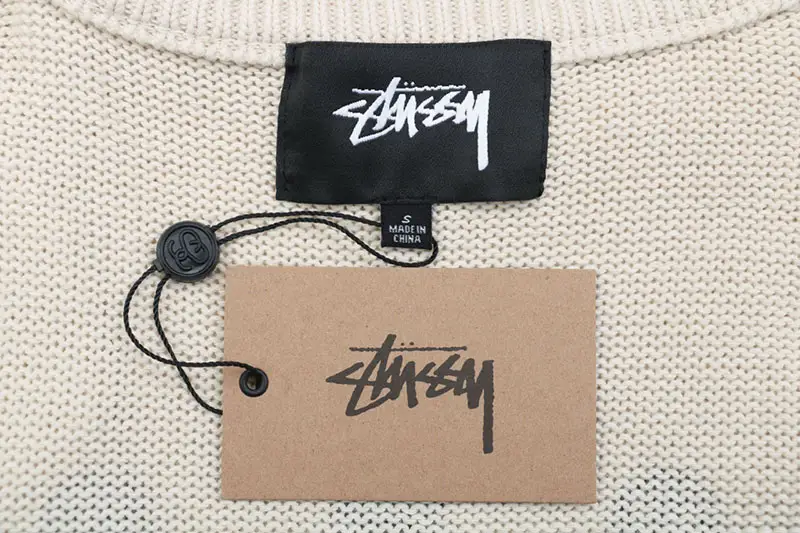 Stussy Surfer Sweater with Back Logo