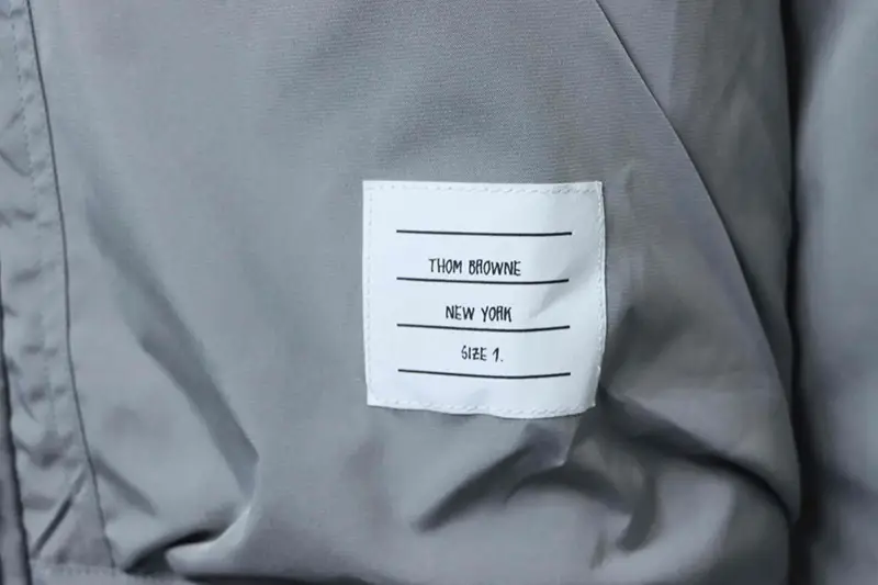 TB Four-Stripe Baseball Jacket