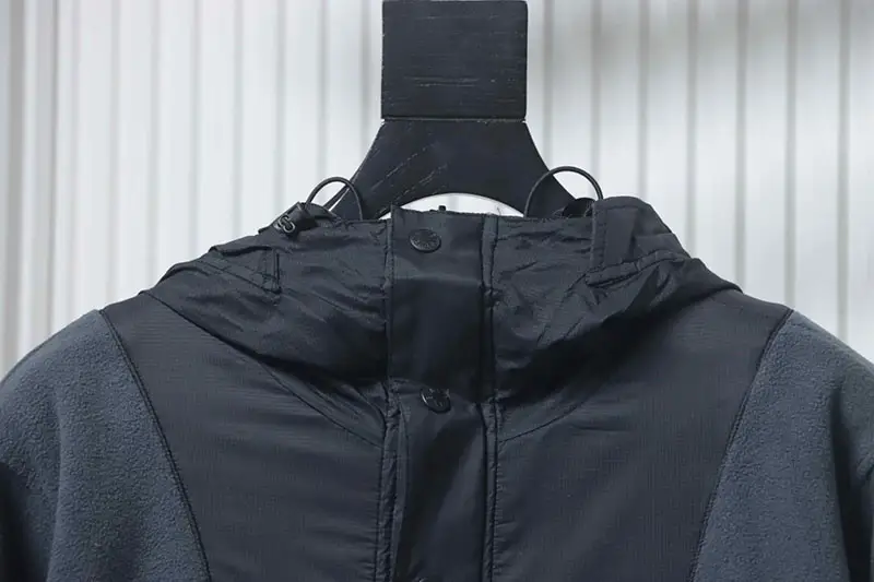 TbKicks TNF 25FW Logo Fleece Patchwork Hoodie