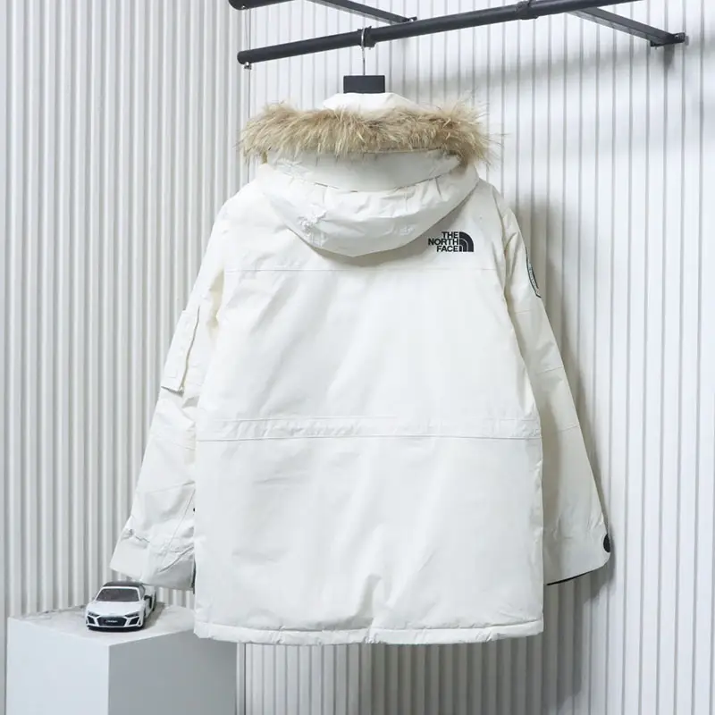 TbKicks TNF Limited Polar Collaboration Workwear Fur Collar Hooded Down Jacket