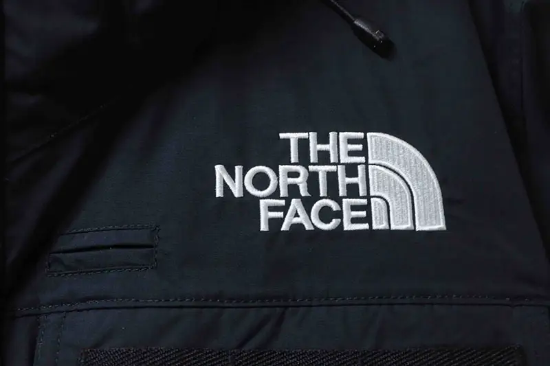 TbKicks TNF Limited Polar Collaboration Workwear Fur Collar Hooded Down Jacket