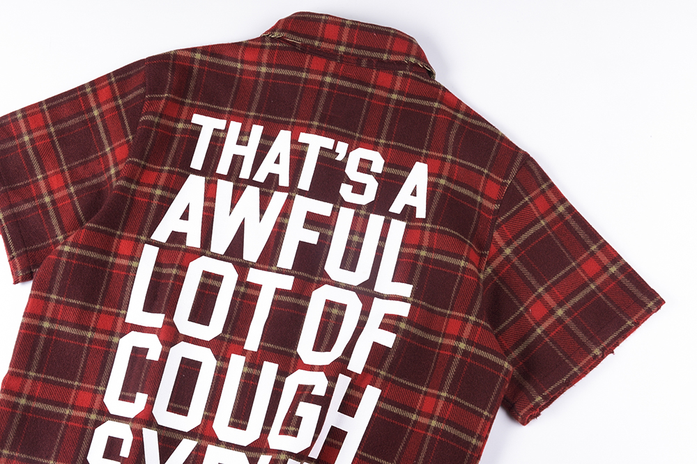 TbKicks That’s A Awful Lot of Cough Syrup ALOCS Flannel