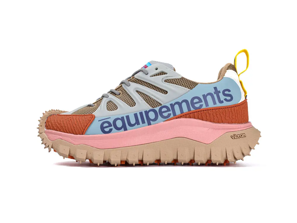 TbKicks Trailgrip Amoeba Orange Sneakers