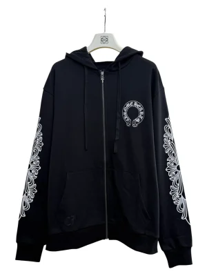 CH Horse Shoe Floral Hoodie