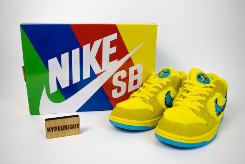SB Dunk Low Grateful Dead Bears Opti Yellow - Image 4